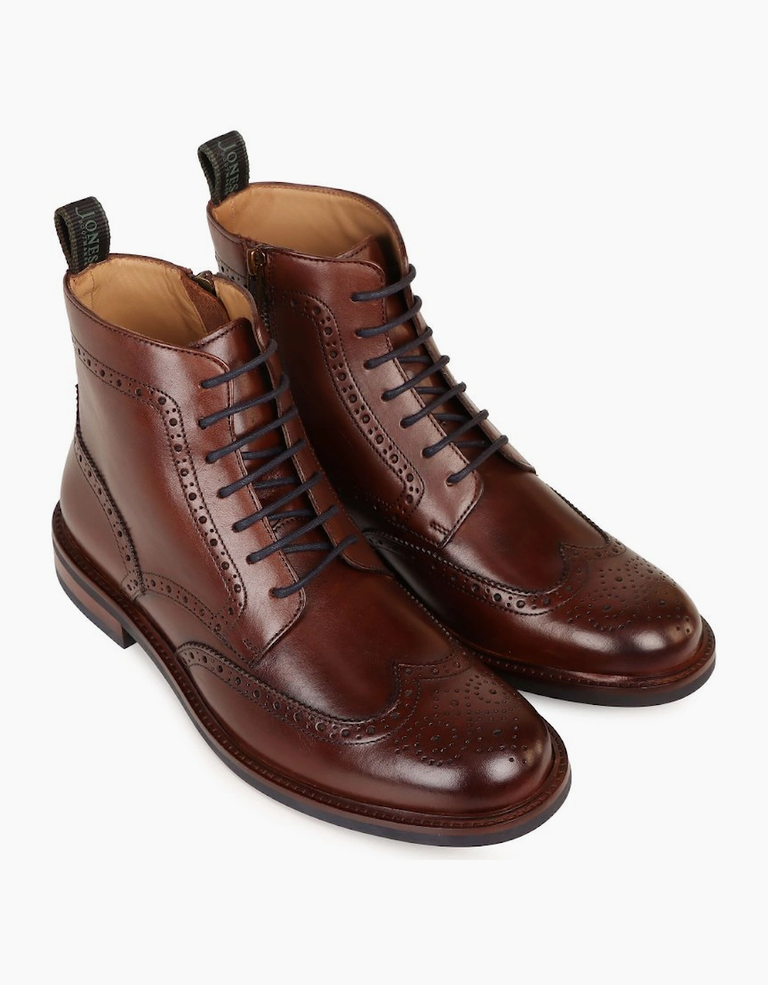 Jones Bootmaker Fletcher Mens Brogue Boots