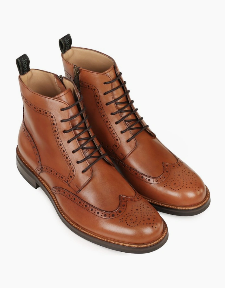 Jones Bootmaker Fletcher Mens Brogue Boots