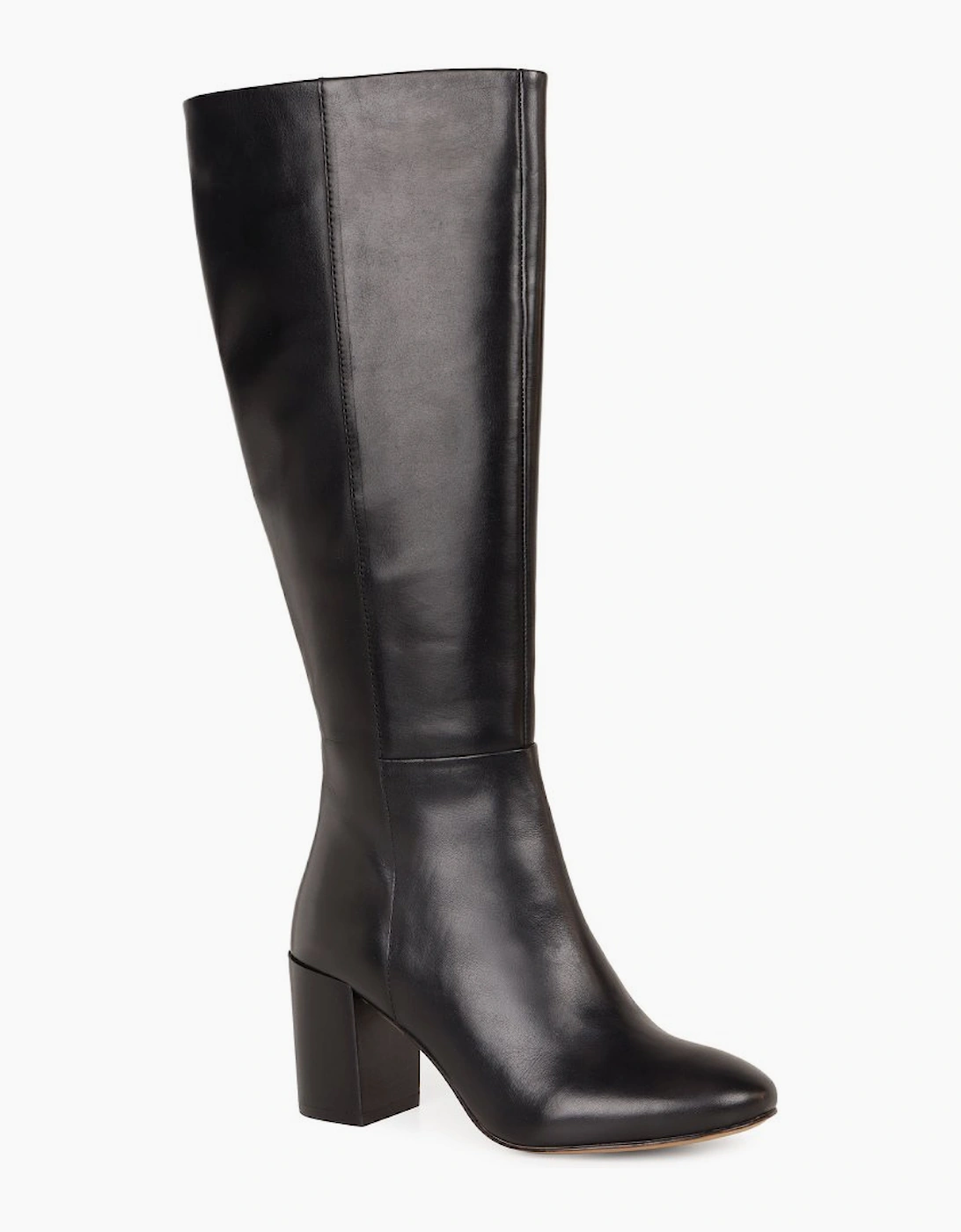Women's Jones Bootmaker Neptune (S) Womens Knee High Boots - Black - Size: 4