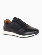 Navy Leather