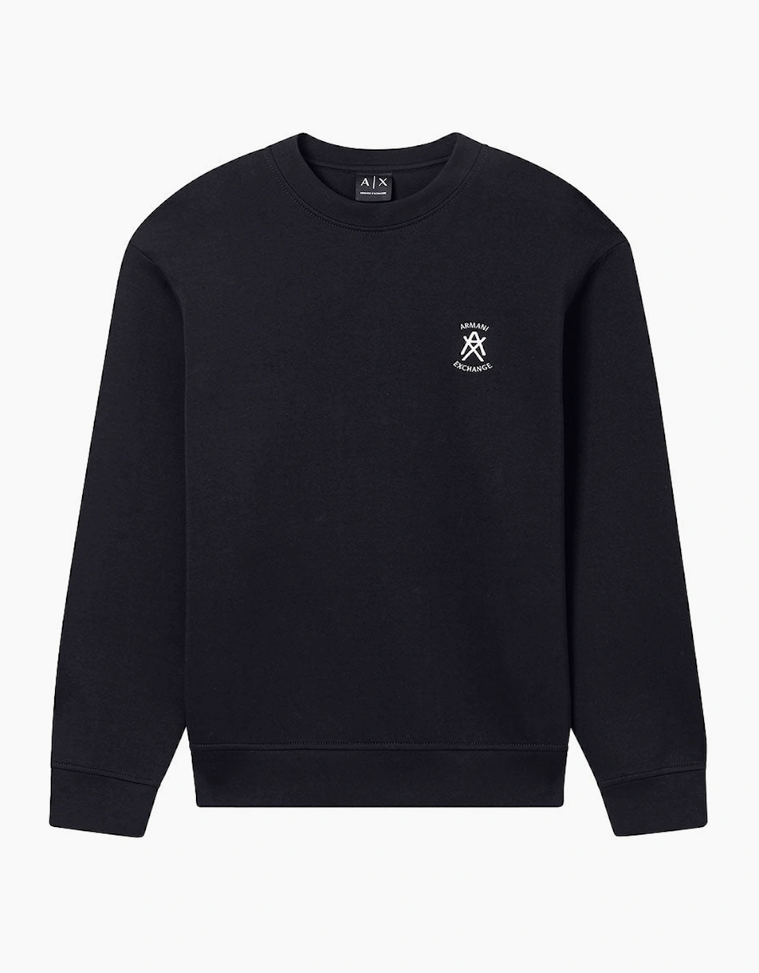 Armani Exchange Sweatshirt AX Logo - Black XM001777 AF10818UC001