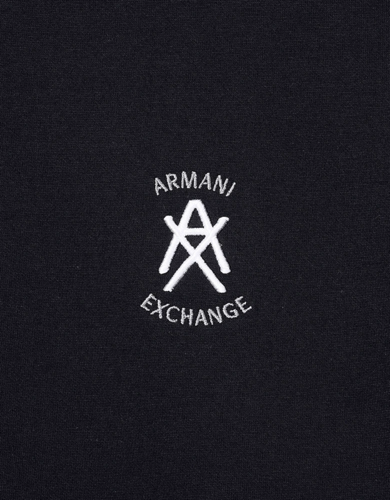 Armani Exchange Sweatshirt AX Logo - Black XM001777 AF10818UC001