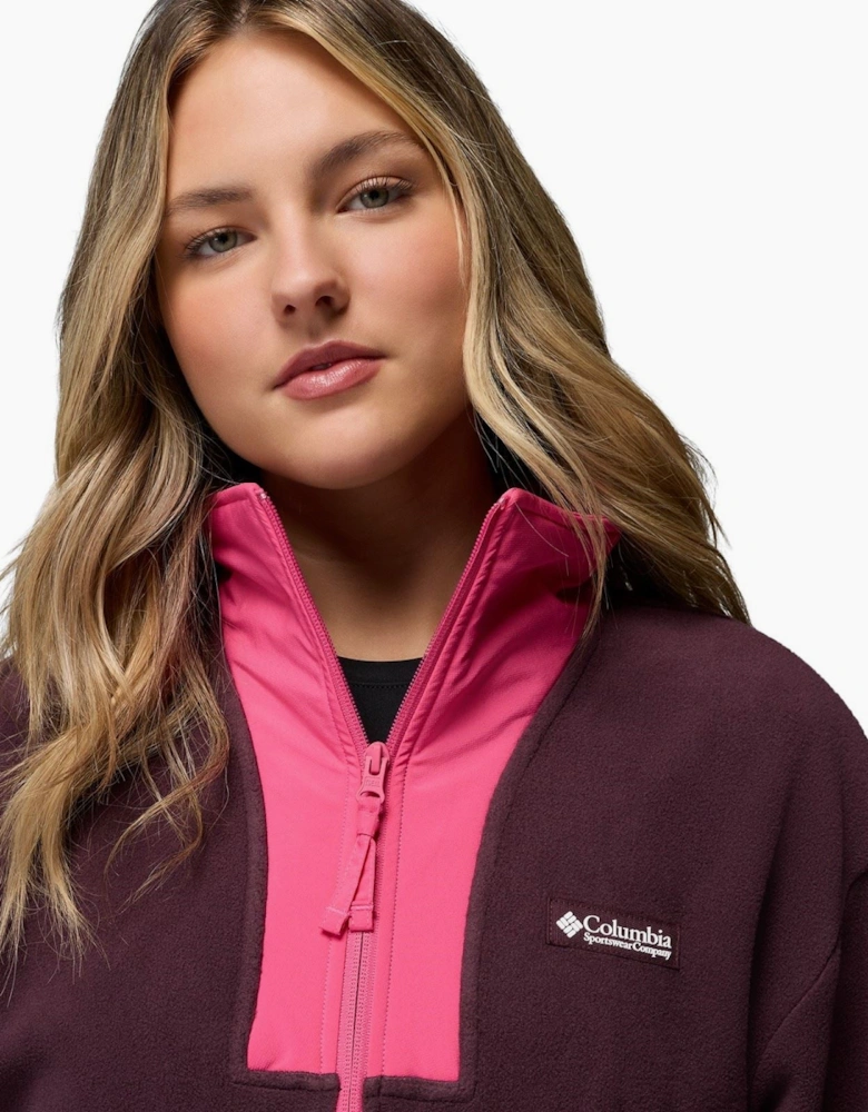 Columbia Sequoia Grove II Full Zip Women's Pink Fleece Jacket