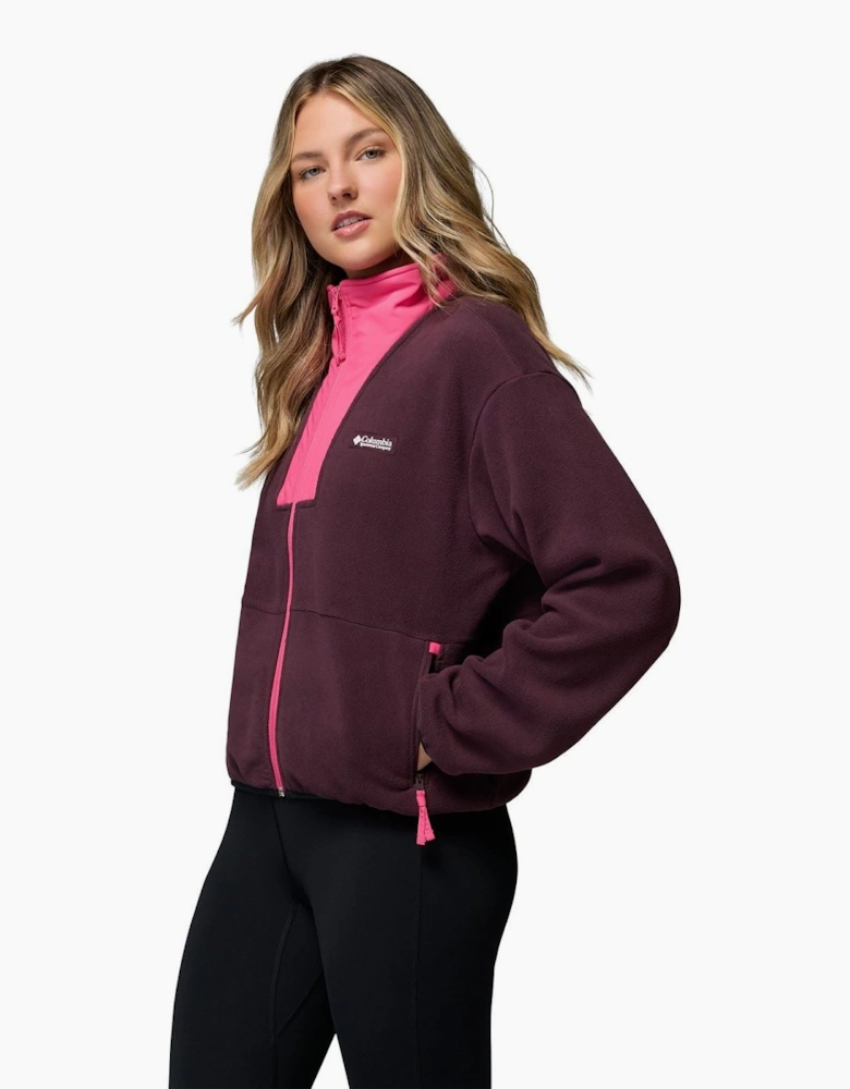 Columbia Sequoia Grove II Full Zip Women's Pink Fleece Jacket