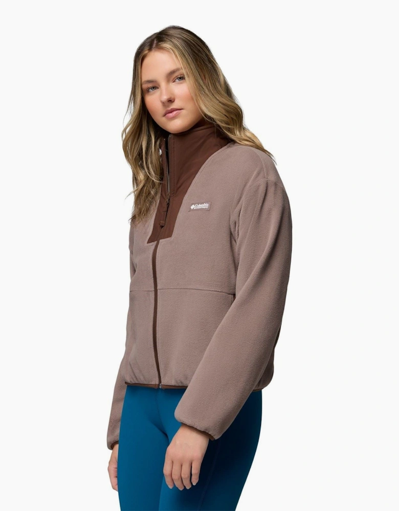 Columbia Sequoia Grove II Full Zip Women's Brown Fleece Jacket
