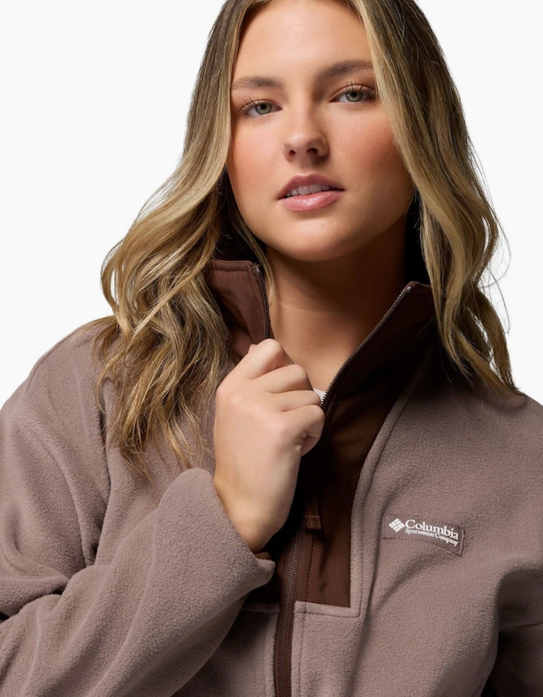 Columbia Sequoia Grove II Full Zip Women's Brown Fleece Jacket