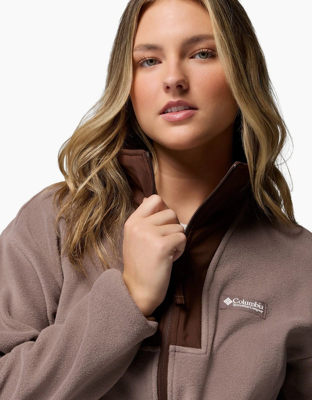Columbia Sequoia Grove II Full Zip Women's Brown Fleece Jacket