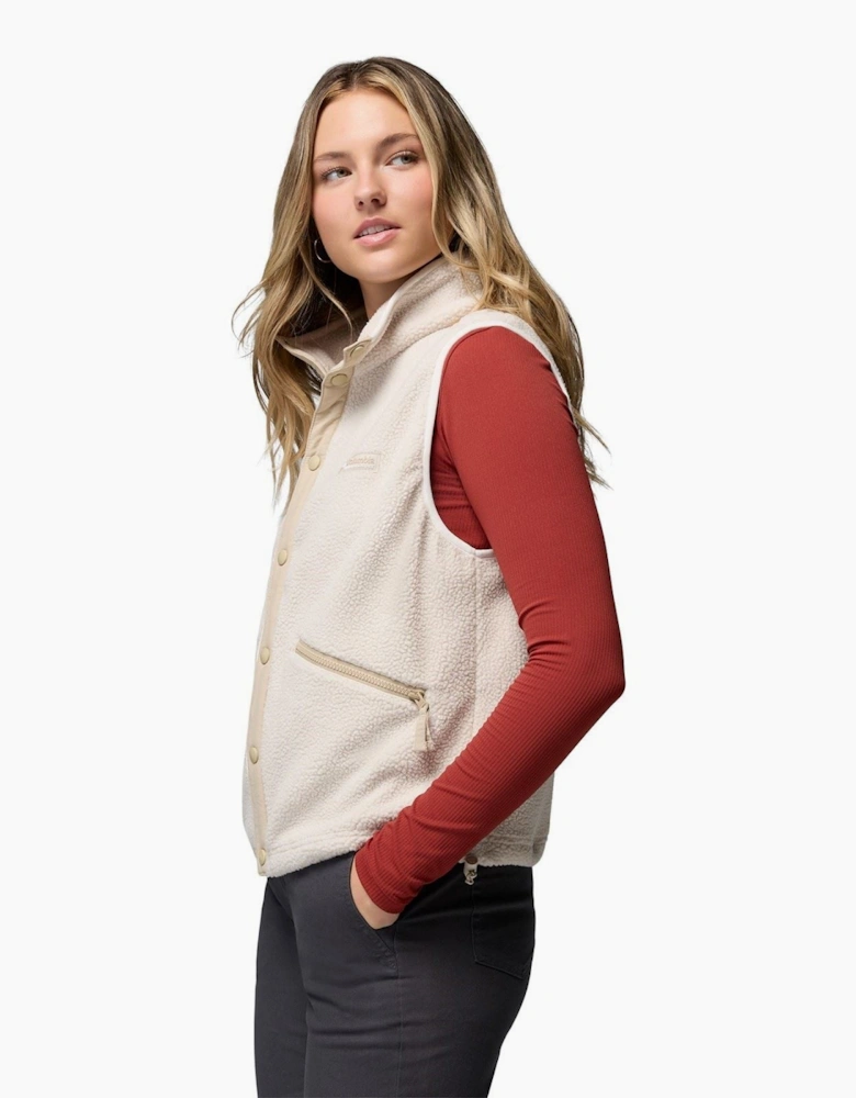 Columbia Helvetia Vest Women's Beige Gilet