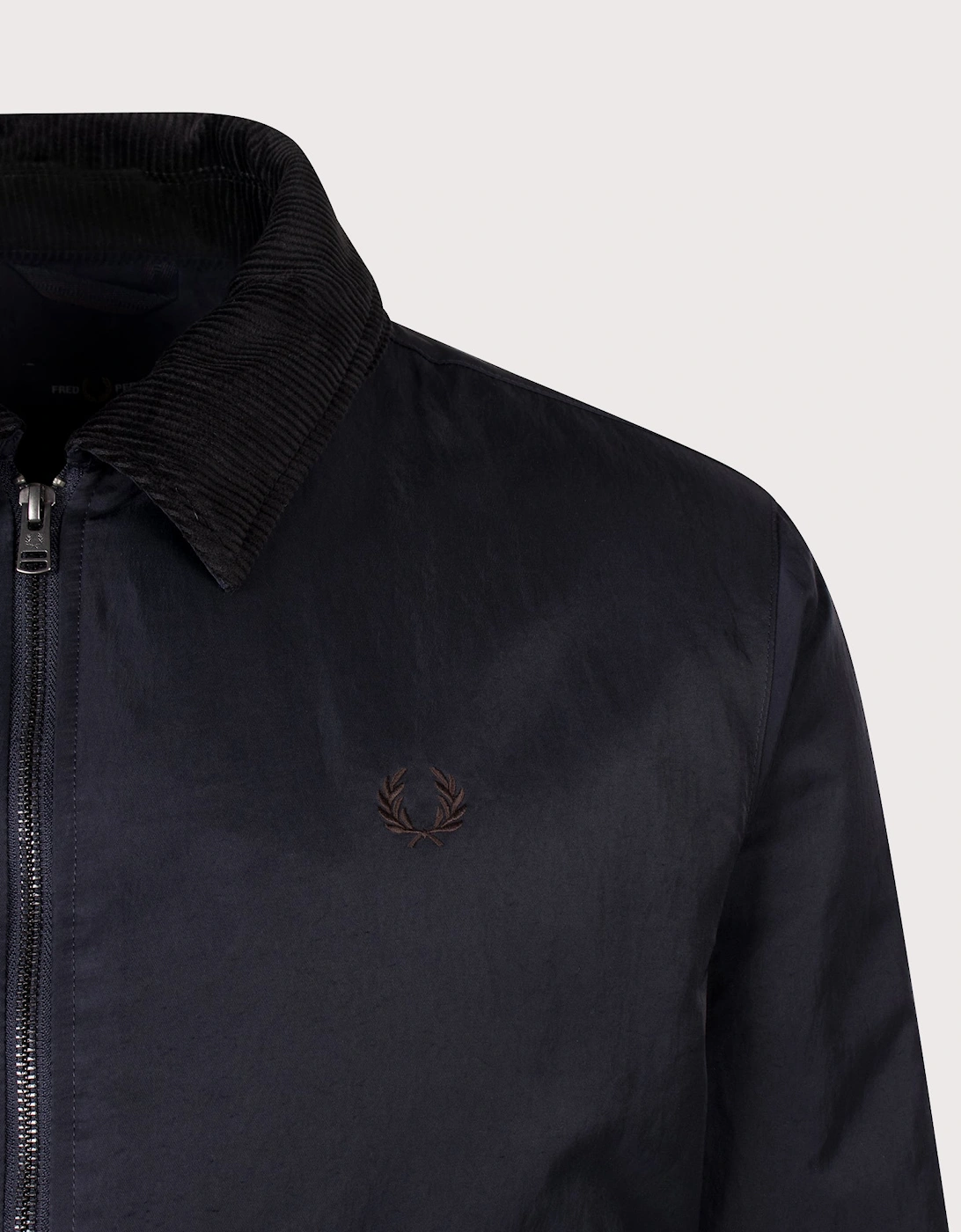 Regular Fit Nylon Caban Jacket
