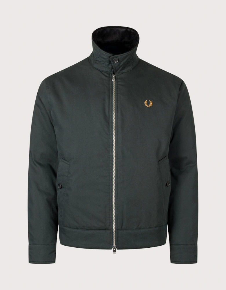 Regular Fit Cotton Caban Jacket