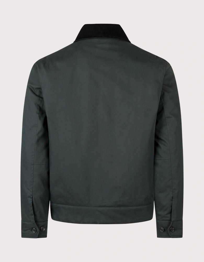 Regular Fit Cotton Caban Jacket