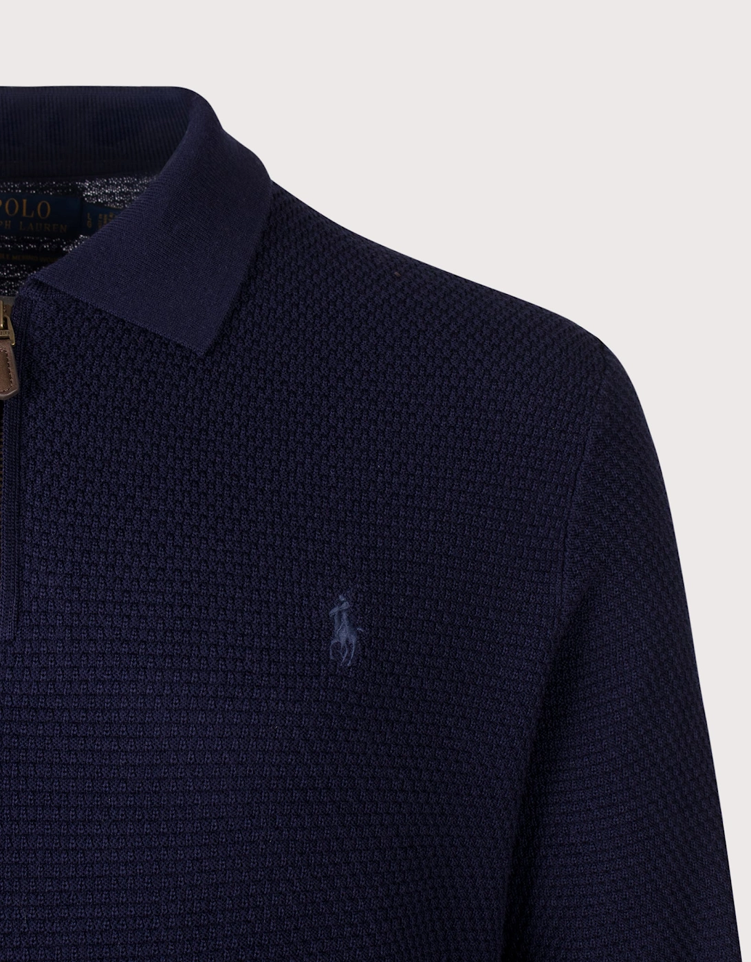 Regular fit Merino Wool Polo Collar Jumper