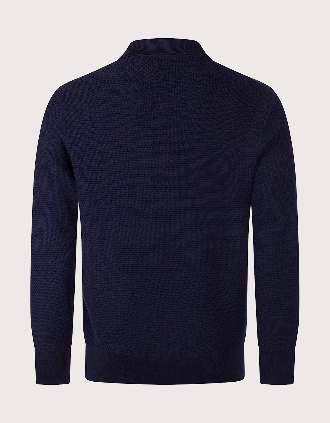 Regular fit Merino Wool Polo Collar Jumper