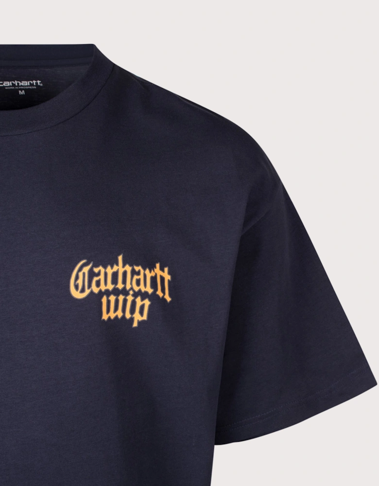 Oversized Fit Blackletter T-Shirt