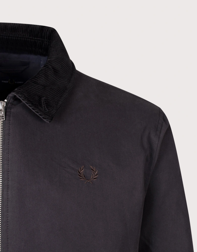 Regular Fit Cotton Caban Jacket