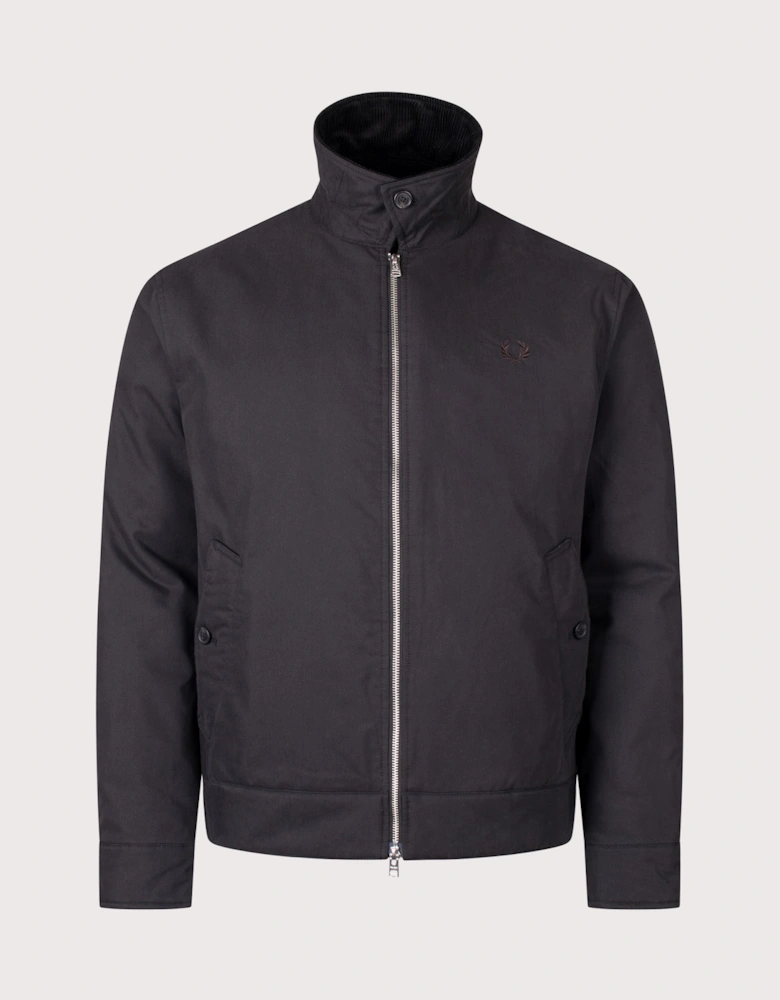 Regular Fit Cotton Caban Jacket
