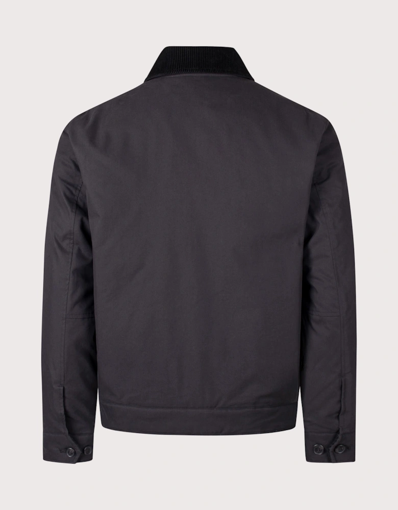 Regular Fit Cotton Caban Jacket
