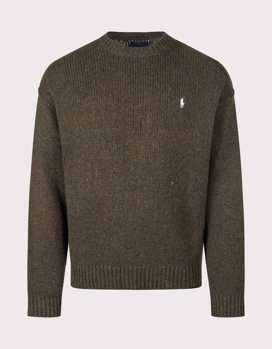 Regular Fit Wool Blend Knitted Jumper
