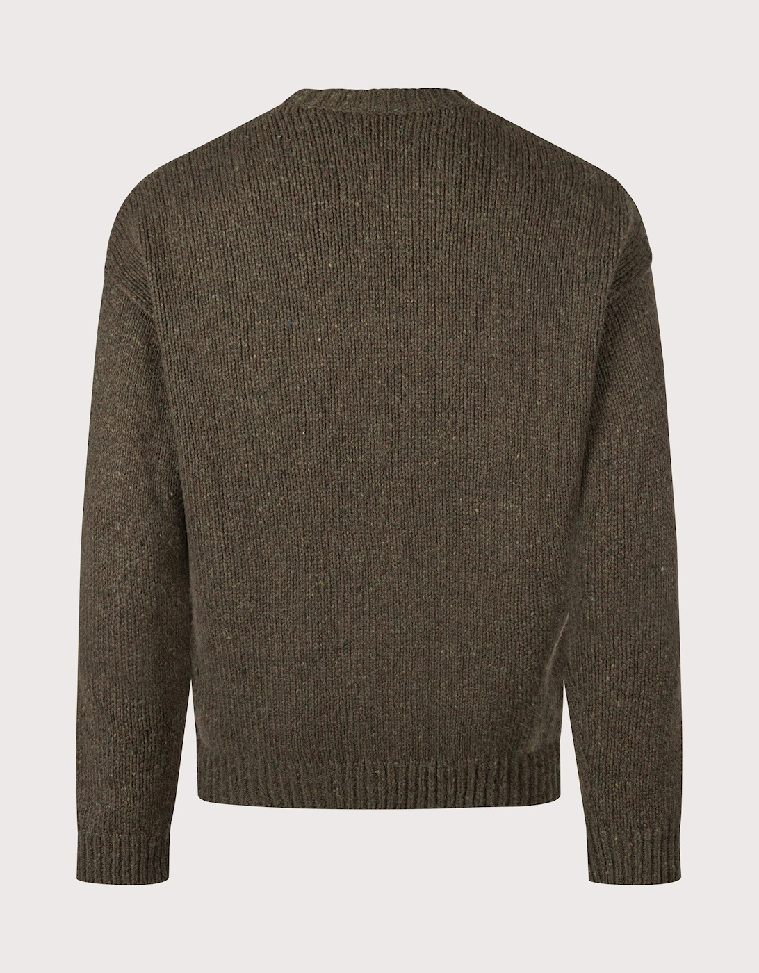 Regular Fit Wool Blend Knitted Jumper