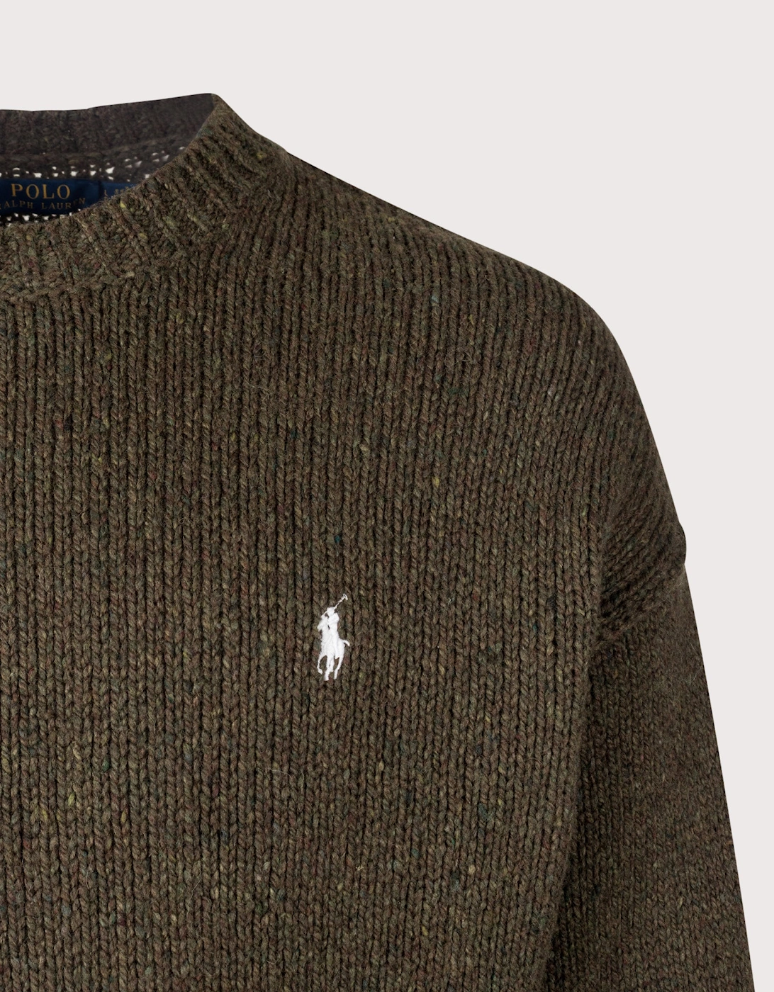 Regular Fit Wool Blend Knitted Jumper