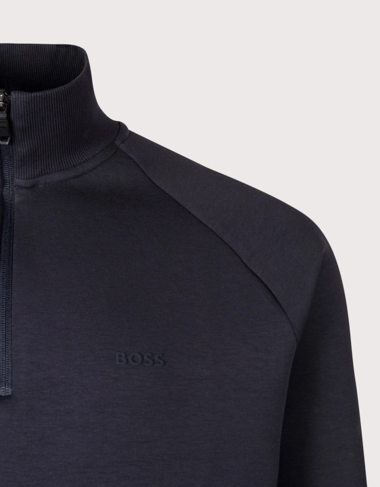 Regular Fit Quarter Zip Sweatshirt