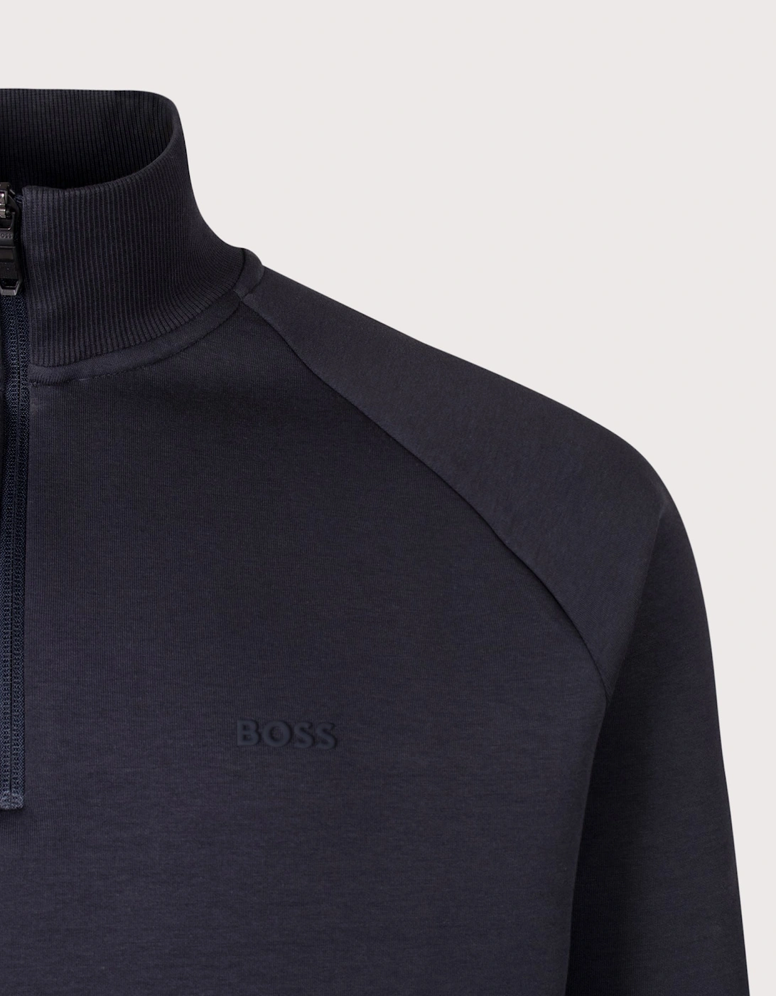 Regular Fit Quarter Zip Sweatshirt