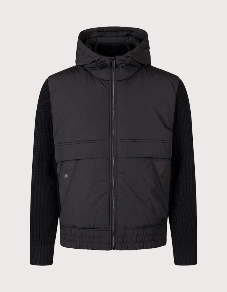 Relaxed Fit Kobrydo Hooded Hybrid Jacket