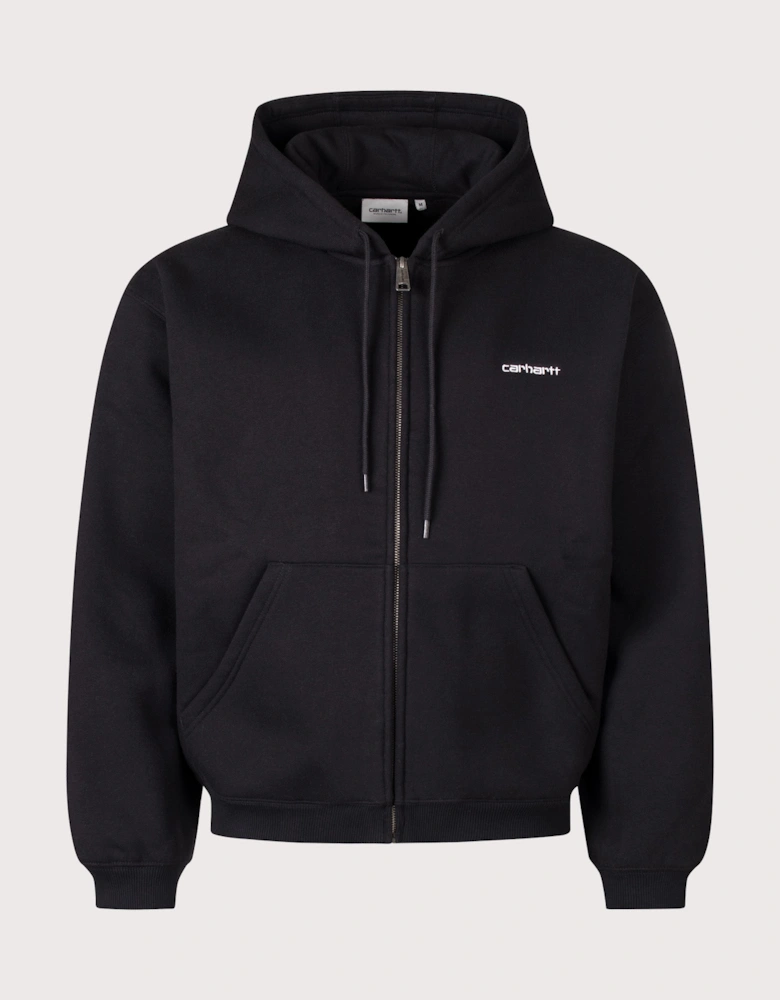 Loose Fit Ebbert Zip Through Hoodie