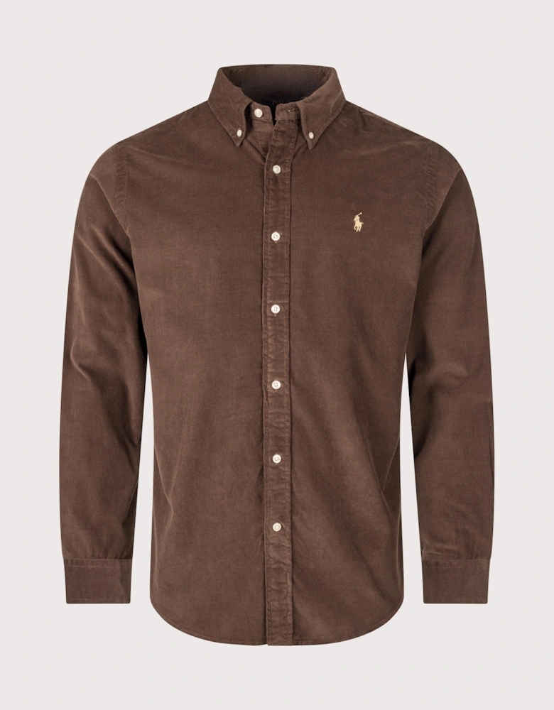 Custom Fit Corduroy Shirt