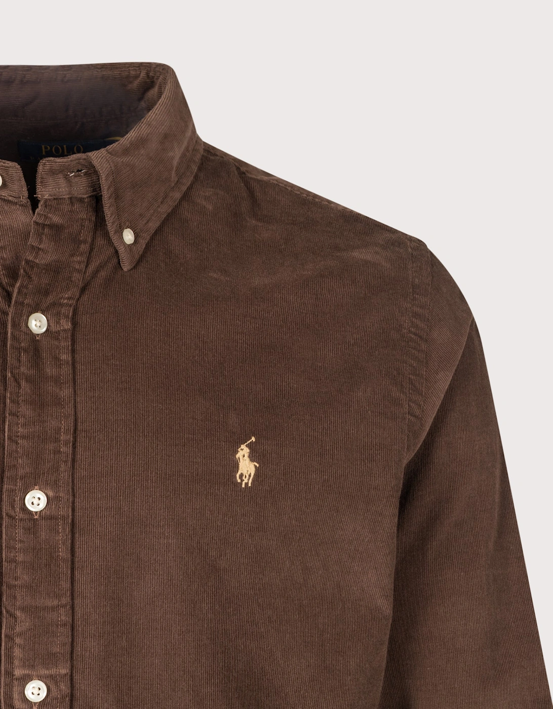 Custom Fit Corduroy Shirt