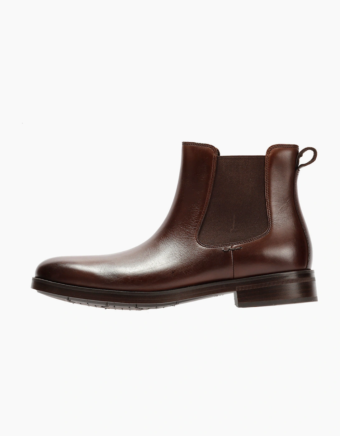 Cole Haan Newmark Grand Leather Men's Chestnut Chelsea Boots