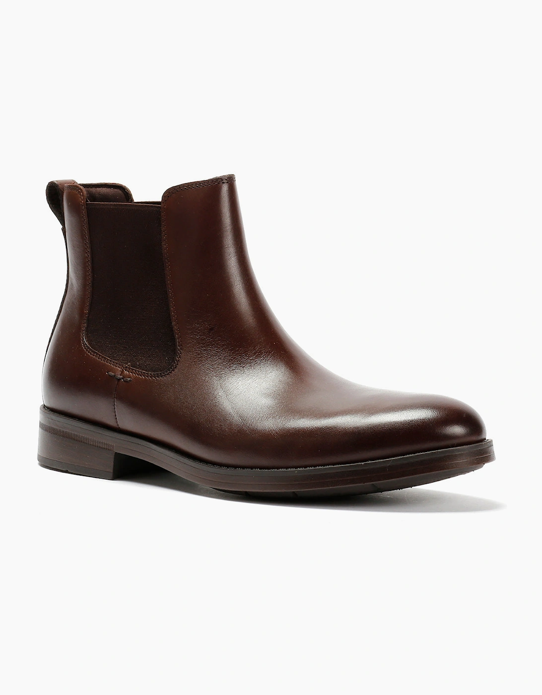 Cole Haan Newmark Grand Leather Men's Chestnut Chelsea Boots