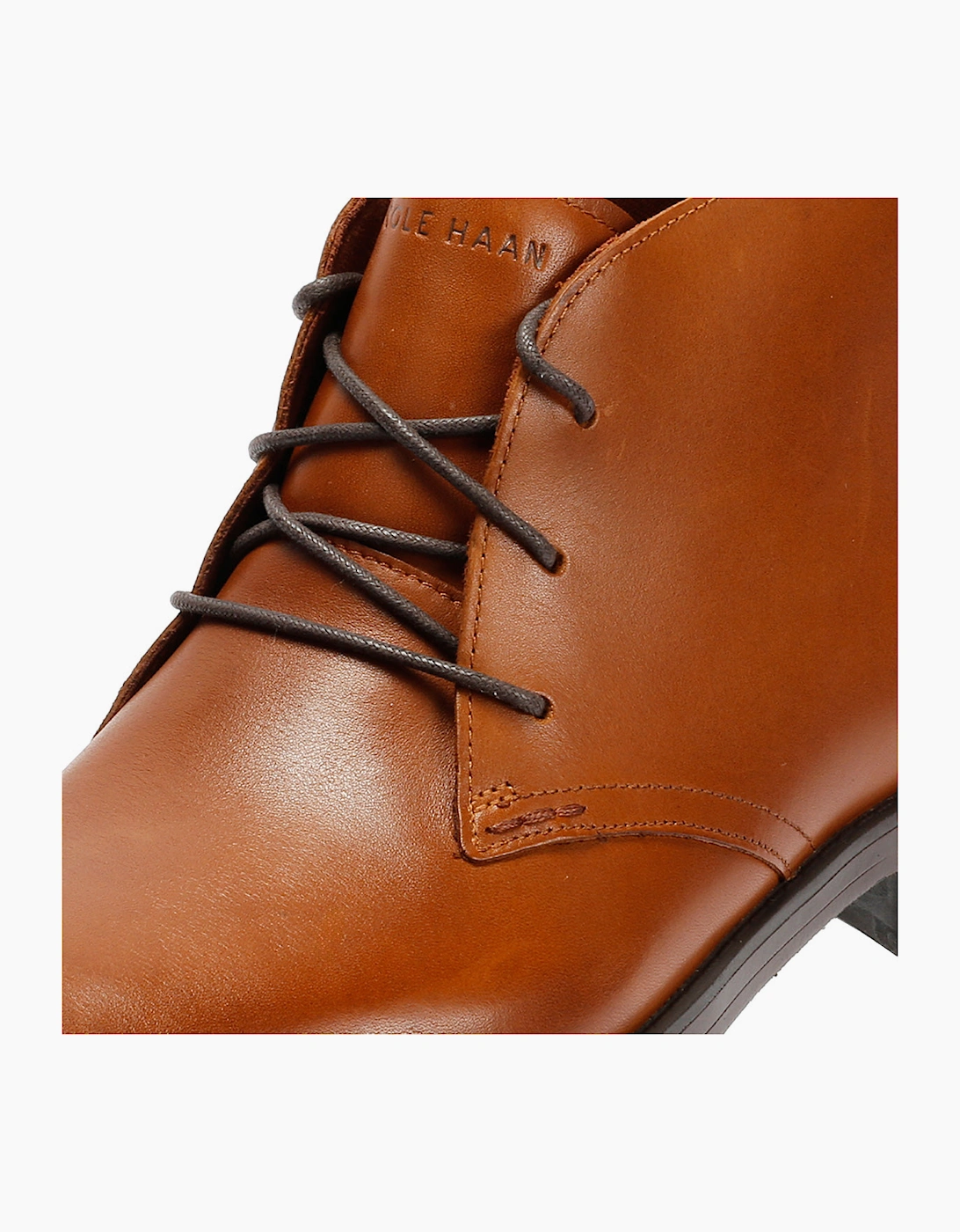 Cole Haan Newmark Grand Flexcraft Leather Men's Tan Chukka Boots