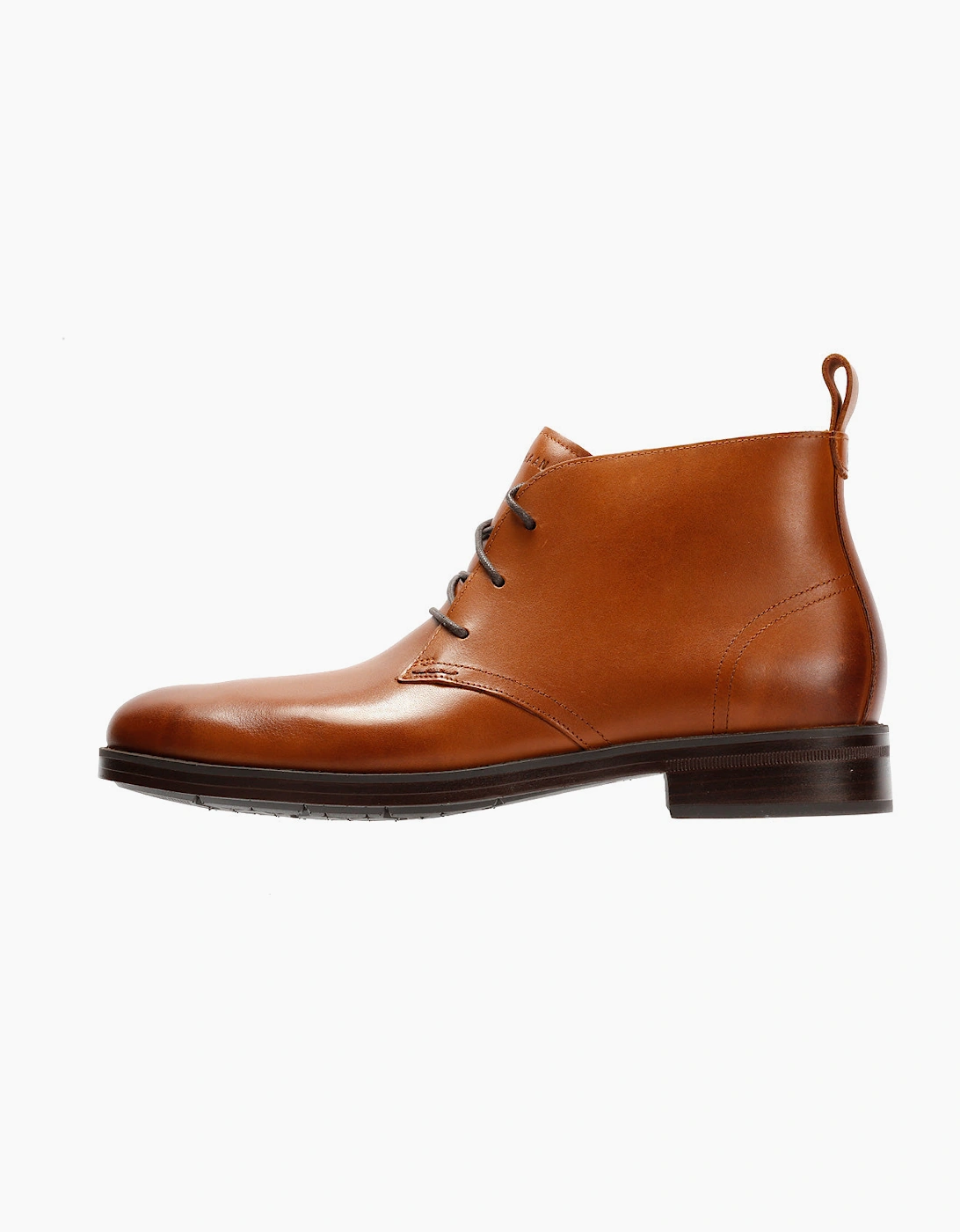 Cole Haan Newmark Grand Flexcraft Leather Men's Tan Chukka Boots