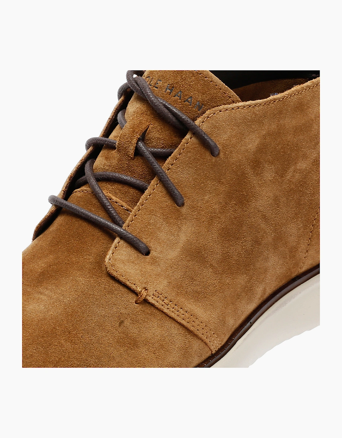 Cole Haan 2.Zerogrand Suede Men's Spiced Brown Chukka Boots