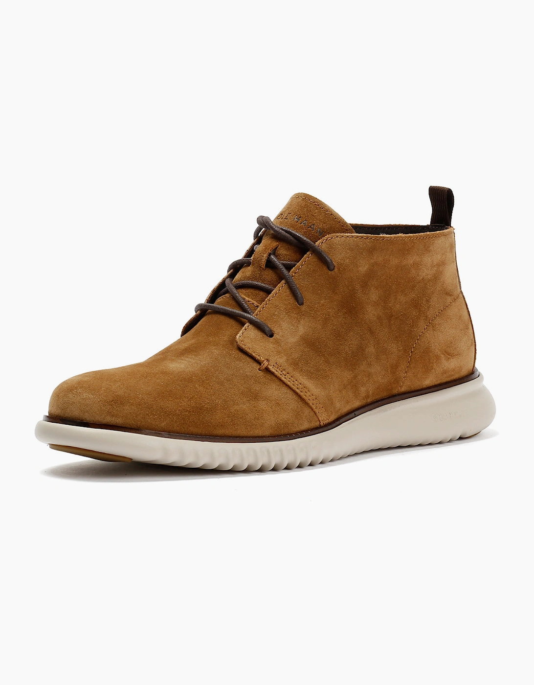 Cole Haan 2.Zerogrand Suede Men's Spiced Brown Chukka Boots