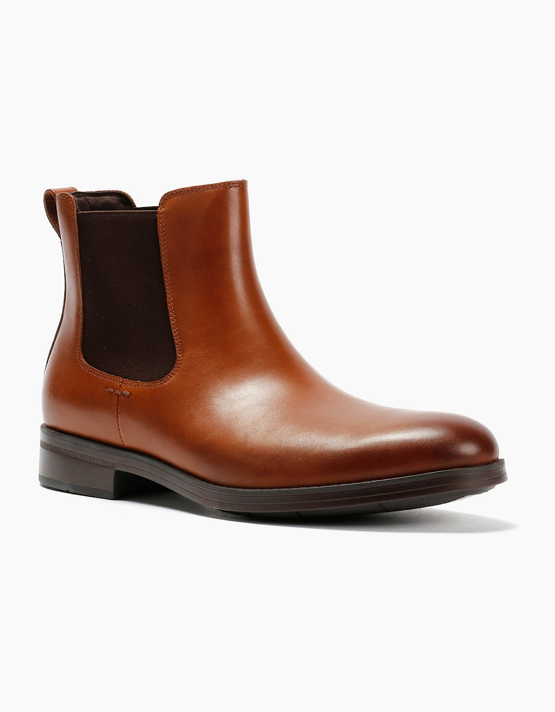 Cole Haan Newmark Grand British Tan Leather Men's Chelsea Boots