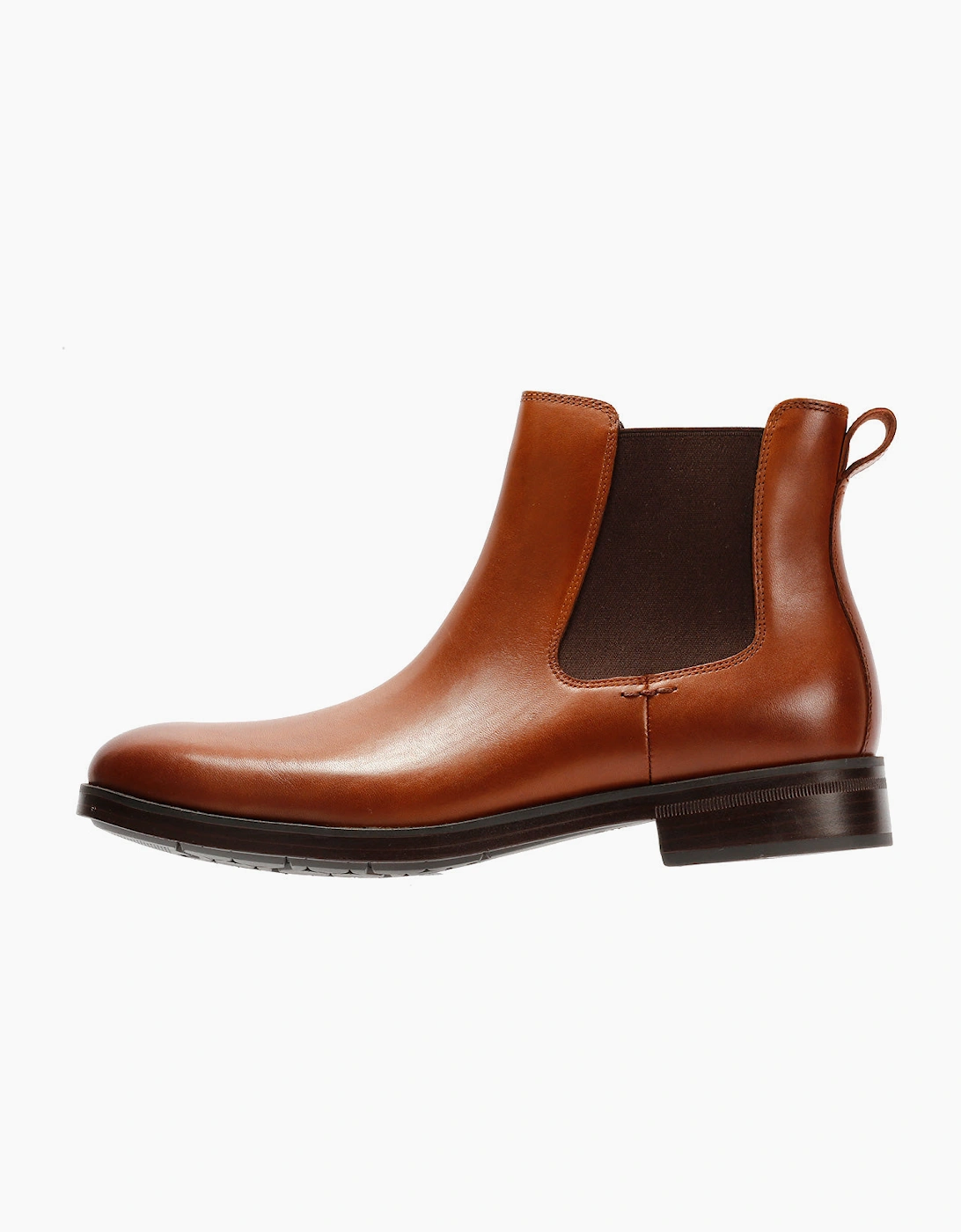 Cole Haan Newmark Grand British Tan Leather Men's Chelsea Boots