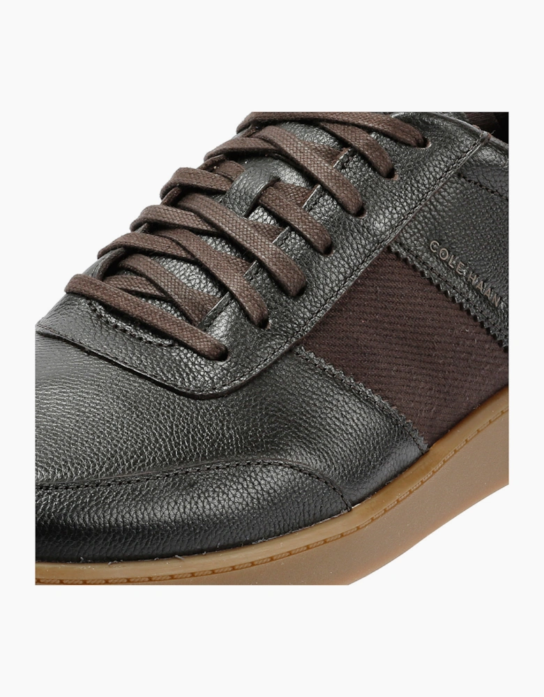 Cole Haan Grand Crosscourt Gates Leather Men's Dark Chocolate Trainers
