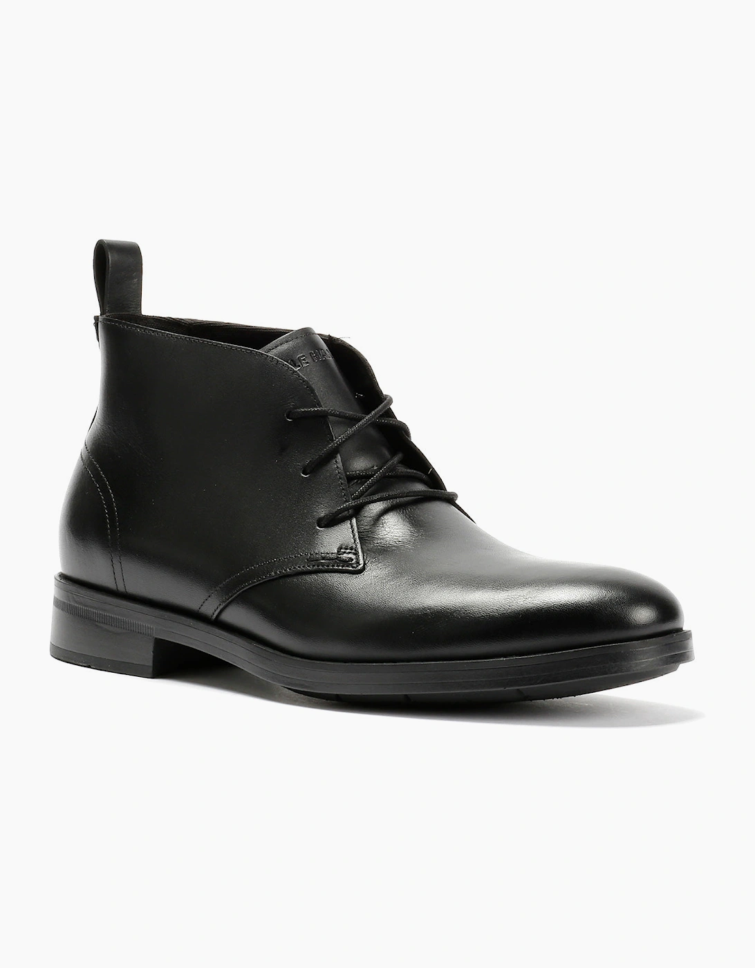 Cole Haan Newmark Grand Flexcraft Leather Men's Black Chukka Boots
