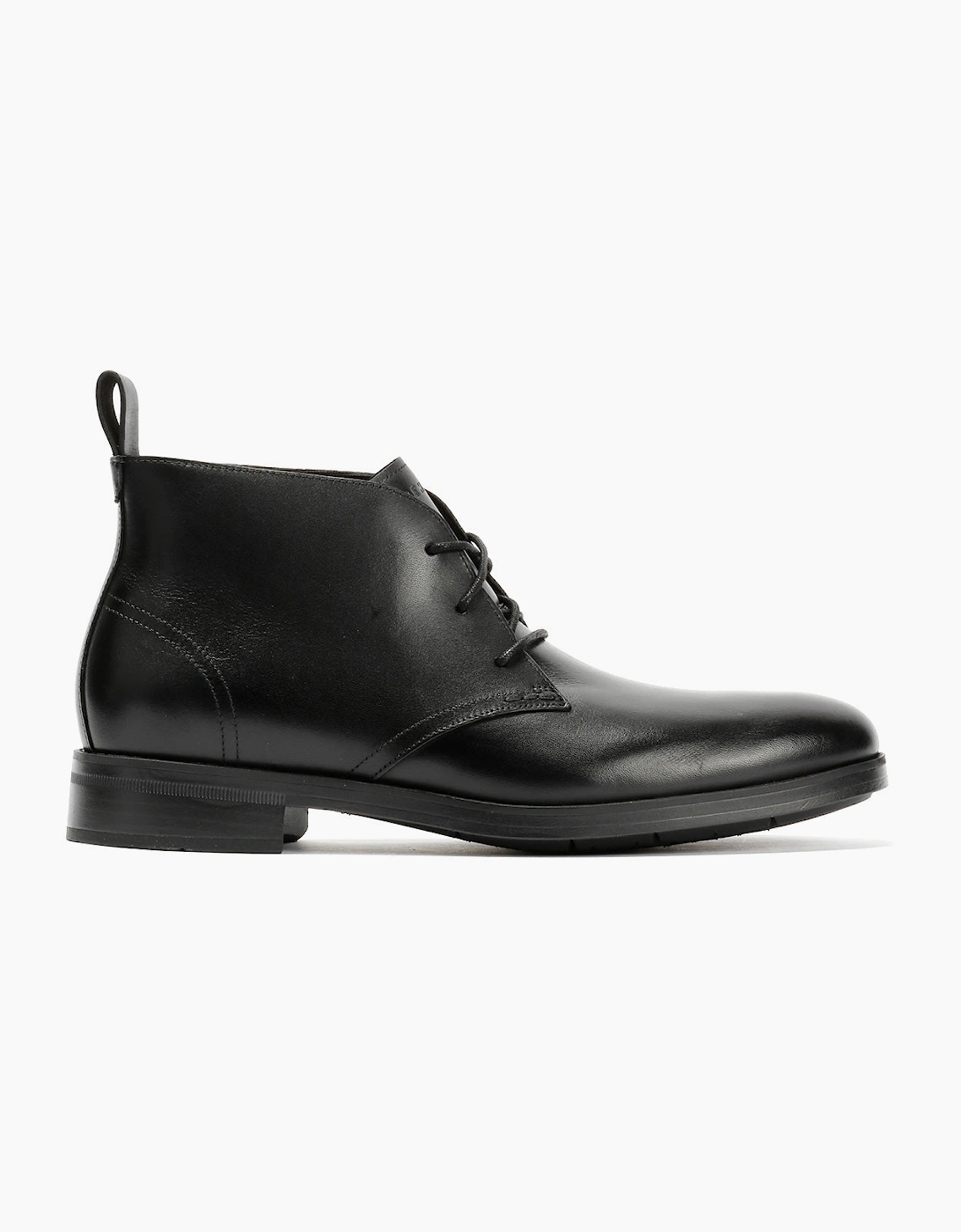 Cole Haan Newmark Grand Flexcraft Leather Men's Black Chukka Boots