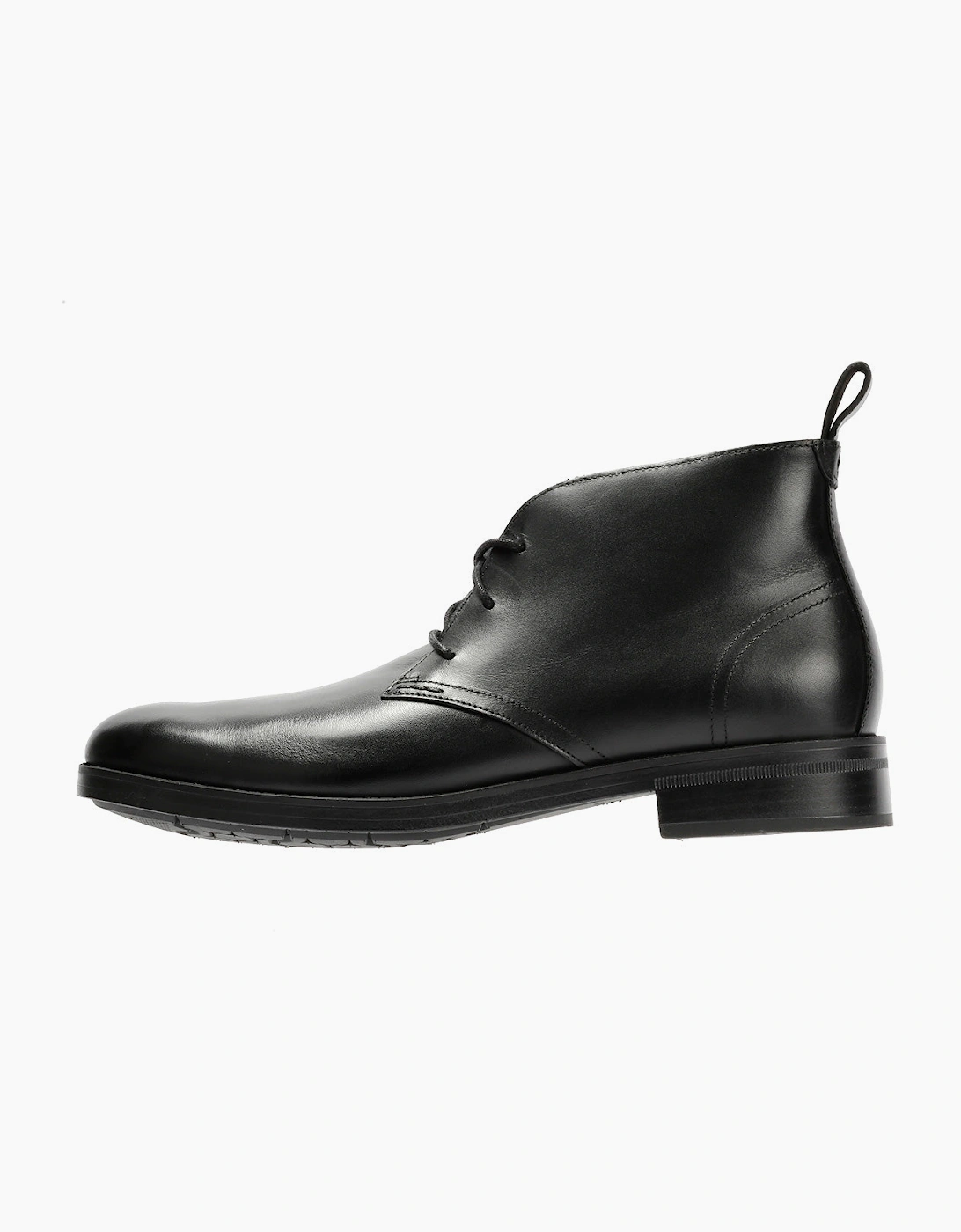 Cole Haan Newmark Grand Flexcraft Leather Men's Black Chukka Boots