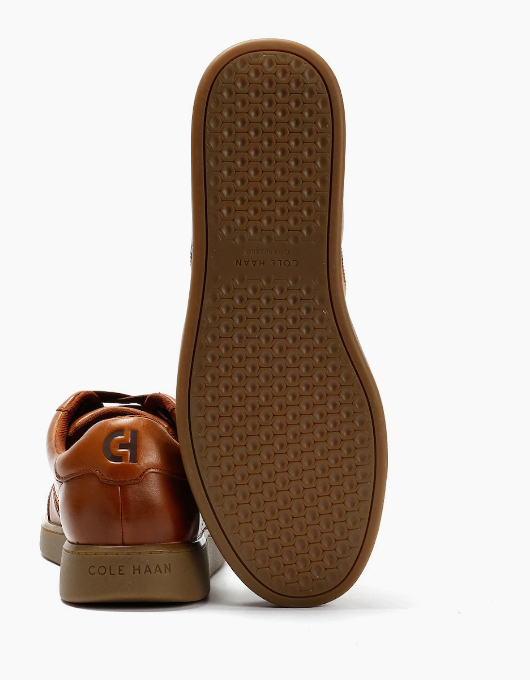 Cole Haan Grand Crosscourt Gates Leather Men's Tan Trainers