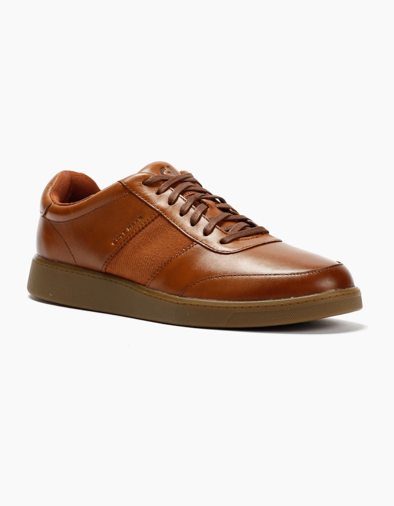 Cole Haan Grand Crosscourt Gates Leather Men's Tan Trainers