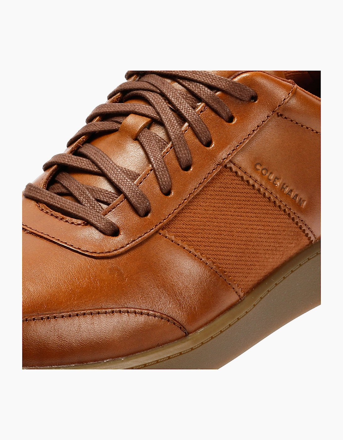 Cole Haan Grand Crosscourt Gates Leather Men's Tan Trainers