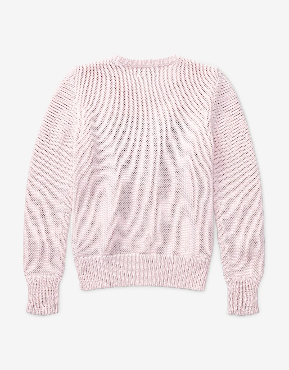 Ralph Lauren Girls USA Flag Jumper in Pink
