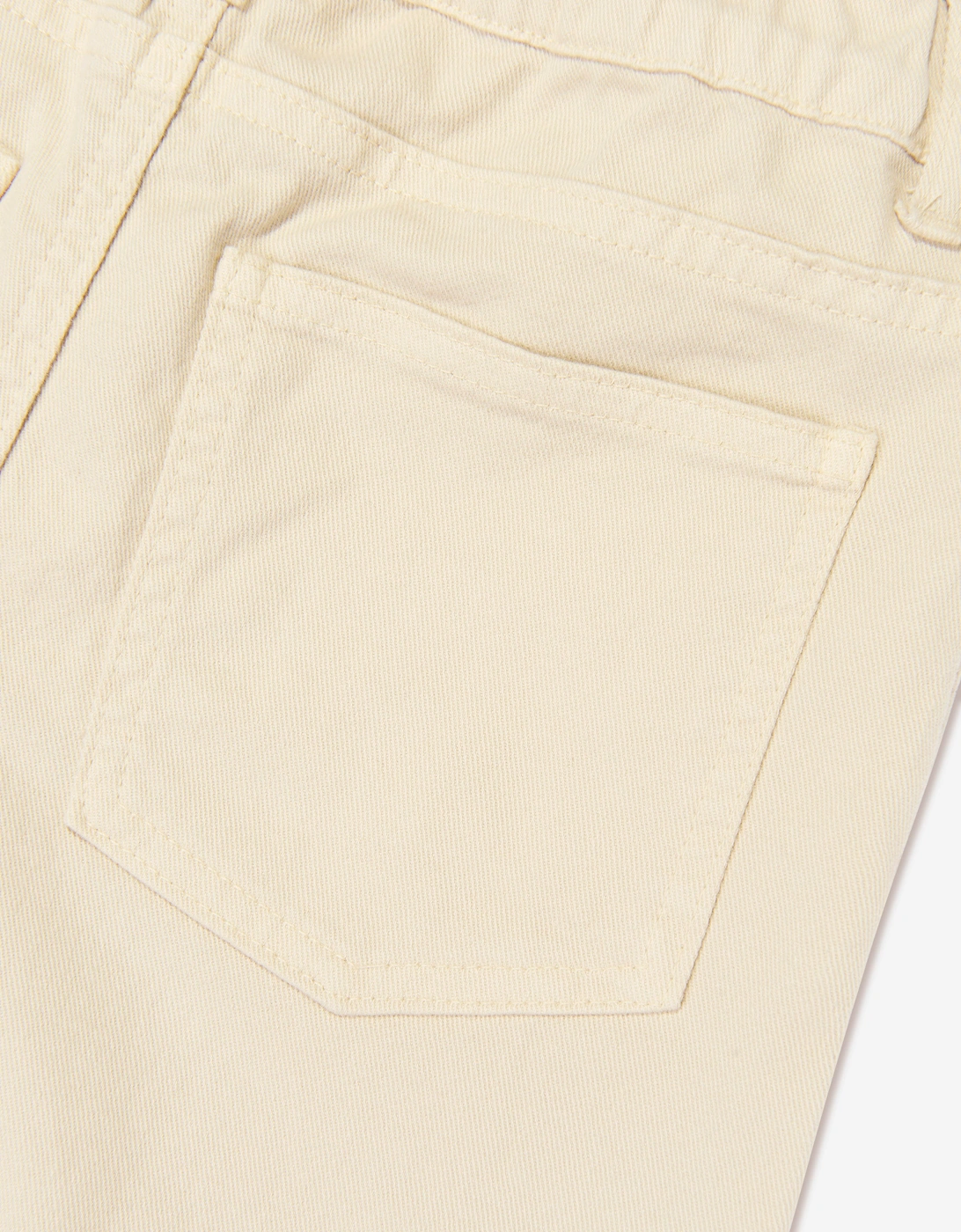 Childsplay Basics Kids Wide Leg Jeans in Beige