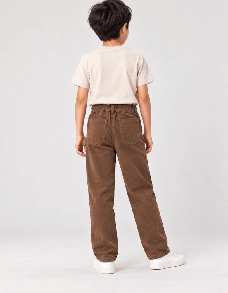 Childsplay Basics Boys Corduroy Trousers in Brown