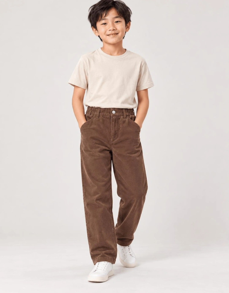 Childsplay Basics Boys Corduroy Trousers in Brown