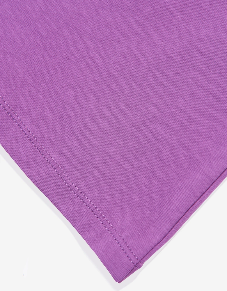 Childsplay Basics Girls Cotton T-Shirt in Purple